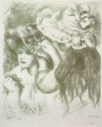 El Sombrero con Alfiler, Primera Plancha, c.1897