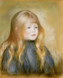 Cabeza de un niño