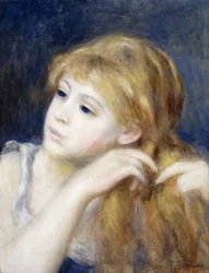 Cabeza de una Joven, 1890