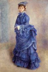 La Parisienne, La Dama Azul