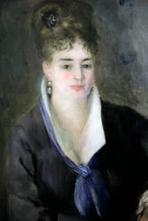 «Dama de negro», 1876