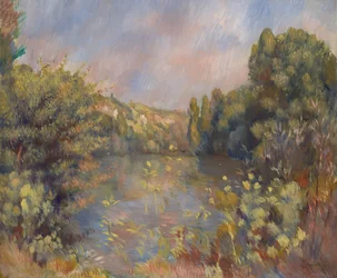 Paisaje junto al Lago