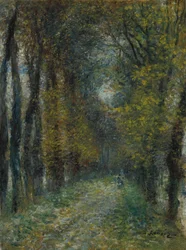 Lallée cubierta