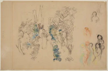 Paisaje y figuras
