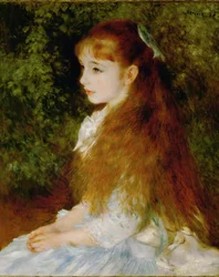 La pequeña Irene Retrato de la hija de 8 años del banquero Cahen d
