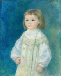 Lucie Berard (Niño de blanco)