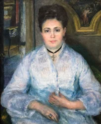 Madame Victor Choquet de blanco