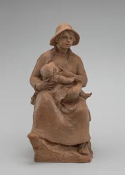 Maternidad: Madame Renoir y su hijo, c. 1916
