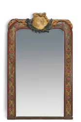 Marco de espejo con medallón de "Cabeza de Doncella" para el salón de Madame Charpentier, c.1878-79
