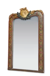 Marco de espejo con medallón de "Cabeza de Doncella" para el salón de Madame Charpentier, c.1878-79