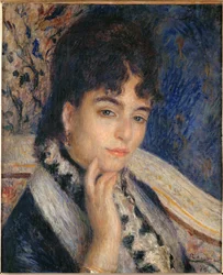 Mme. Alphonse Daudet (óleo sobre lienzo)