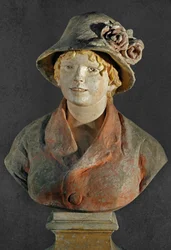 Mme. Renoir (policromo terracota)