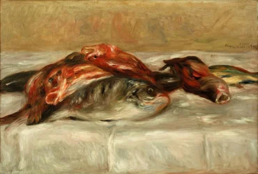 Naturaleza muerta con peces