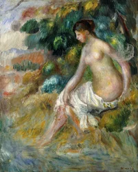 Desnudo en un bosque, 1887