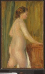 Desnudo con toalla de baño, c.1900
