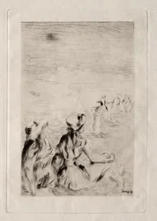 En la playa de Berneval