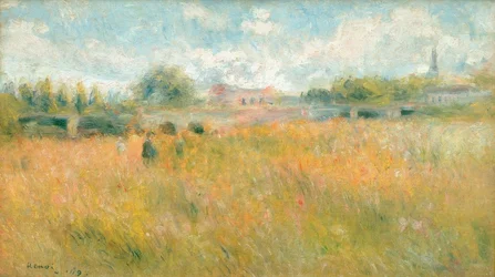 Paisaje a la orilla del Sena en Rueil
