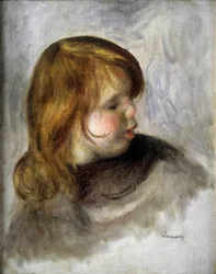 Retrato de un niño (Jean Renoir). Pintura de Pierre-Auguste Renoir (Pierre Auguste Renoir