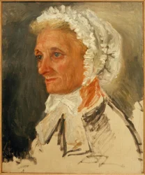 Retrato de la madre de Renoir