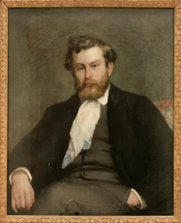 Retrato del pintor Alfred Sisley