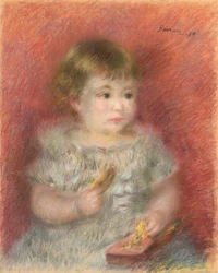 Retrato de un bebé (Lucien Daudet)