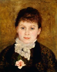 Retrato de mujer de Pierre-Auguste Renoir (1841-1919)