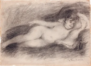 Desnudo reclinado, c.1903-7