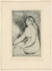 Bañista sentada