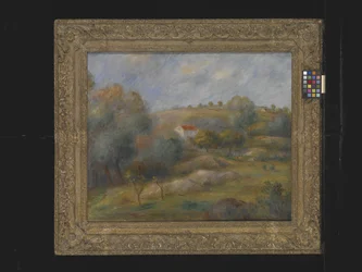 Primavera en Essoyes (óleo sobre lienzo)