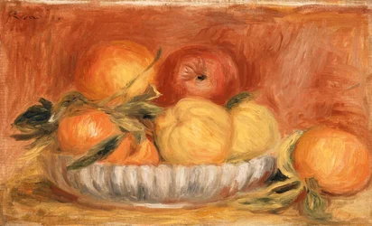 Naturaleza Muerta con Manzanas y Naranjas, finales de 1890