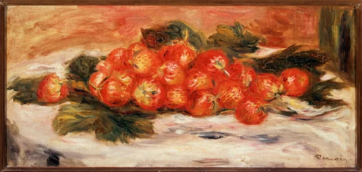 Fresas (óleo sobre lienzo)