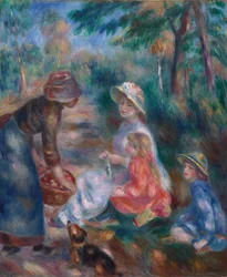 El vendedor de manzanas, c. 1890