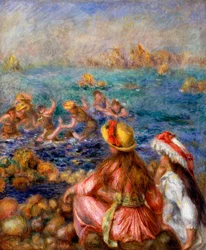 Los bañistas, 1892