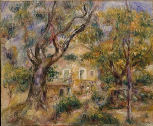La granja en Les Collettes, Cagnes, 1908-14