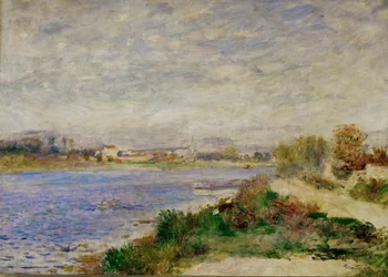 El Sena cerca de Argenteuil (óleo sobre lienzo)