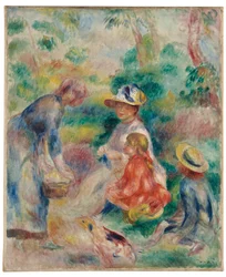El vendedor de manzanas, 1890