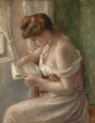Mujer leyendo, c.1895