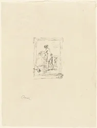 Mujer con parra, 2ª variante