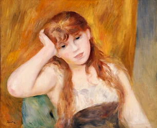 Joven rubia, 1886