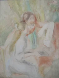 Jovencitas al piano