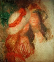 Dos niñas pequeñas