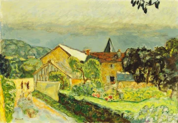 Paisaje de Tarde en Agosto