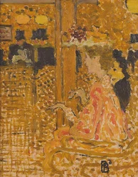 En el bar, 1892