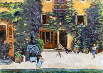 Niños en el jardín, 1905