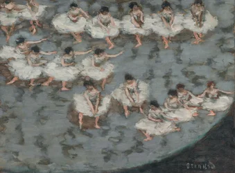 Bailarines, 1896