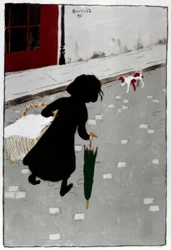 La pequeña lavandera