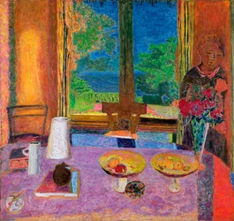 Comedor en el jardín, 1934-35
