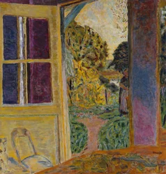 Puerta abierta al jardín, c.1924