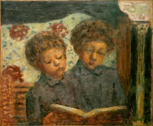 Niños leyendo (Charles y Jean Terrasse)