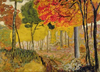 Ciervas en el sotobosque, c.1900